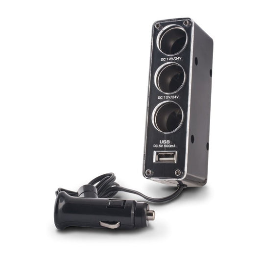 Forever socket splitter 3in1 with USB cable CSS - 03 - LCDEAL