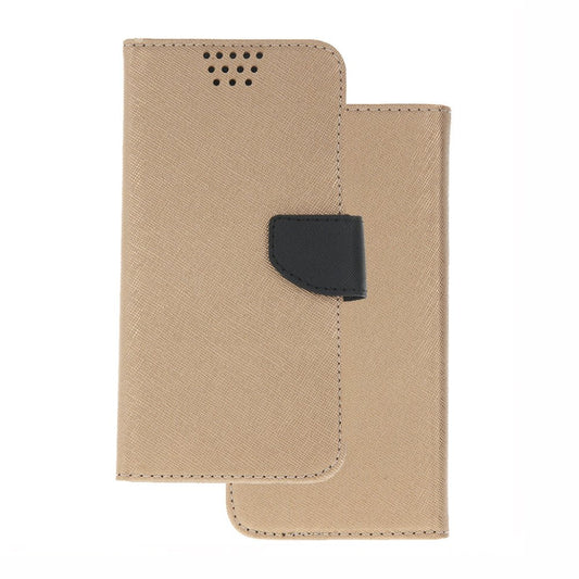 Smart Universal Fancy case 4,7 - 5,3" gold/black - LCDEAL