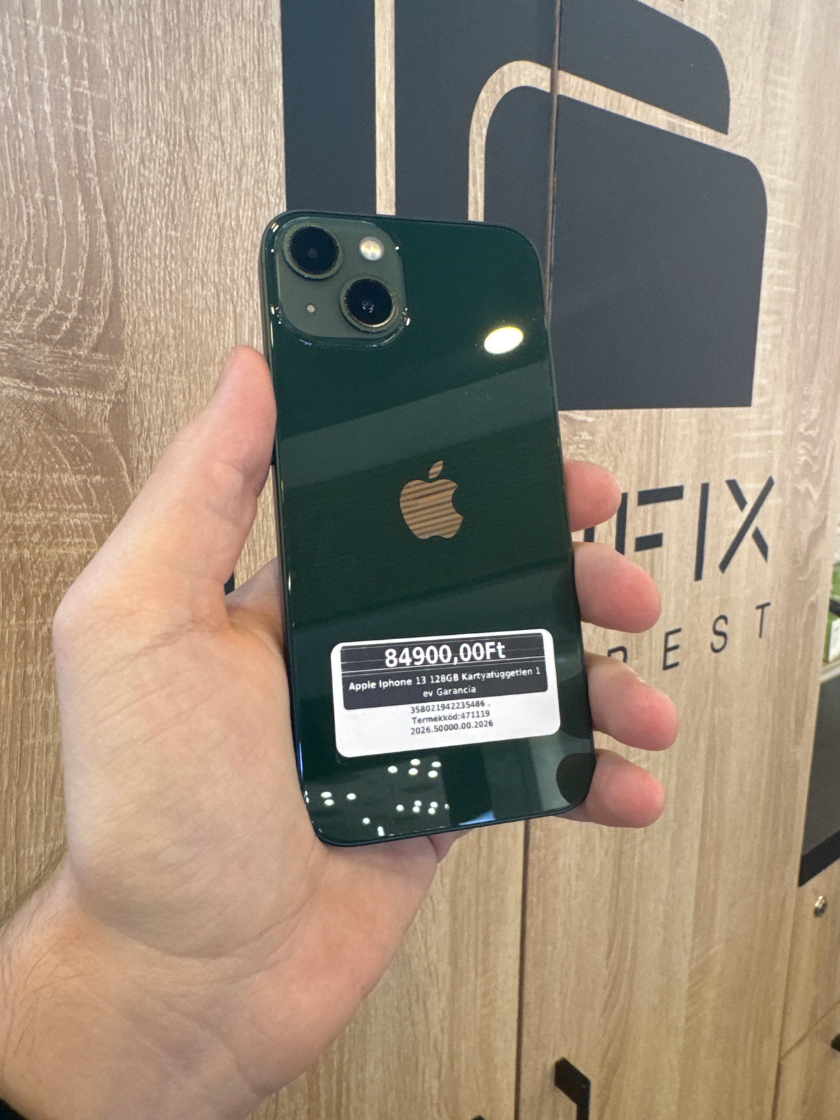 Apple Iphone 13 128GB Kártyafüggetlen 1 év Garancia