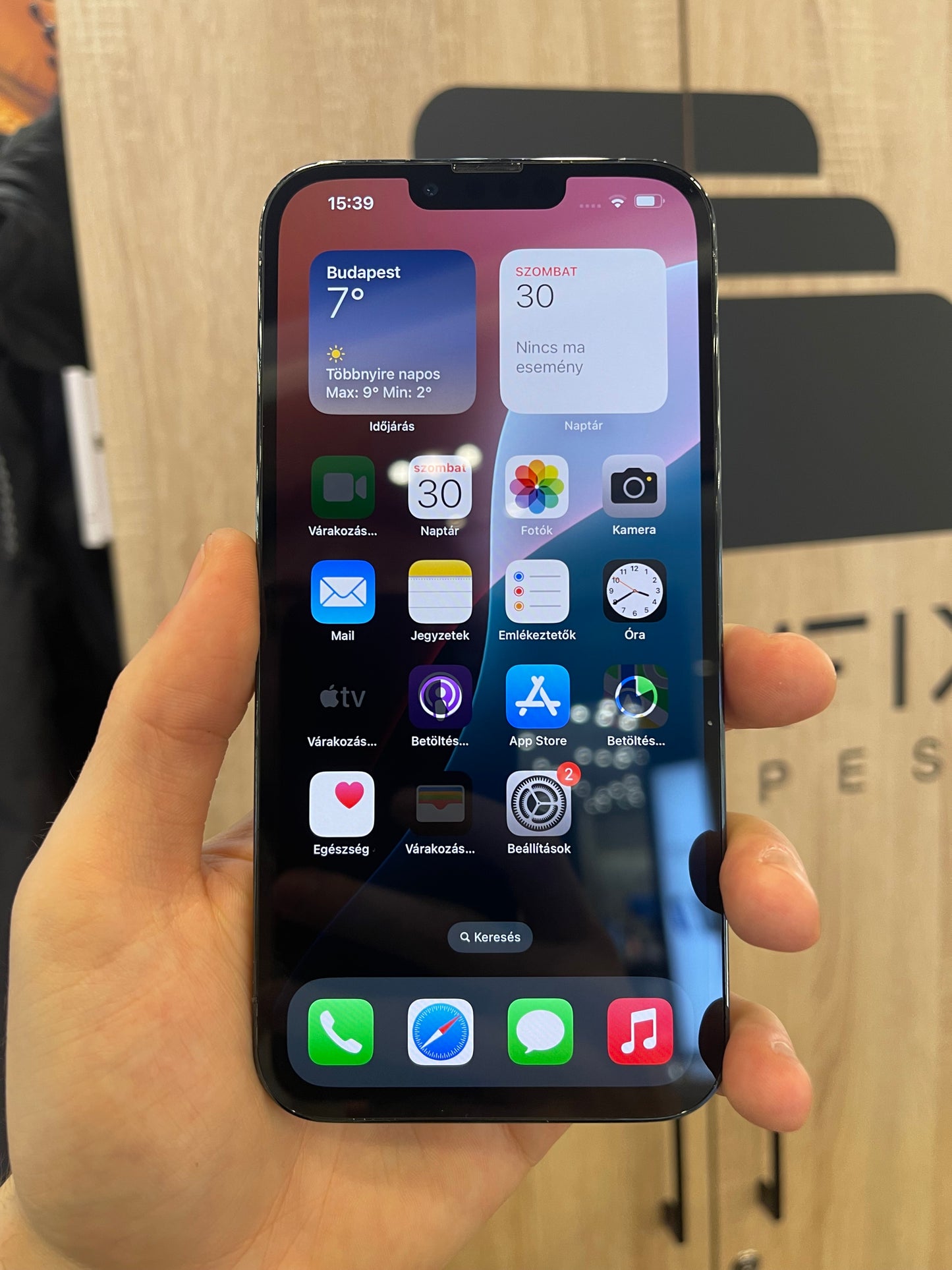 Apple iPhone 13 Pro Max 128GB kártyafüggetlen 1 év garancia