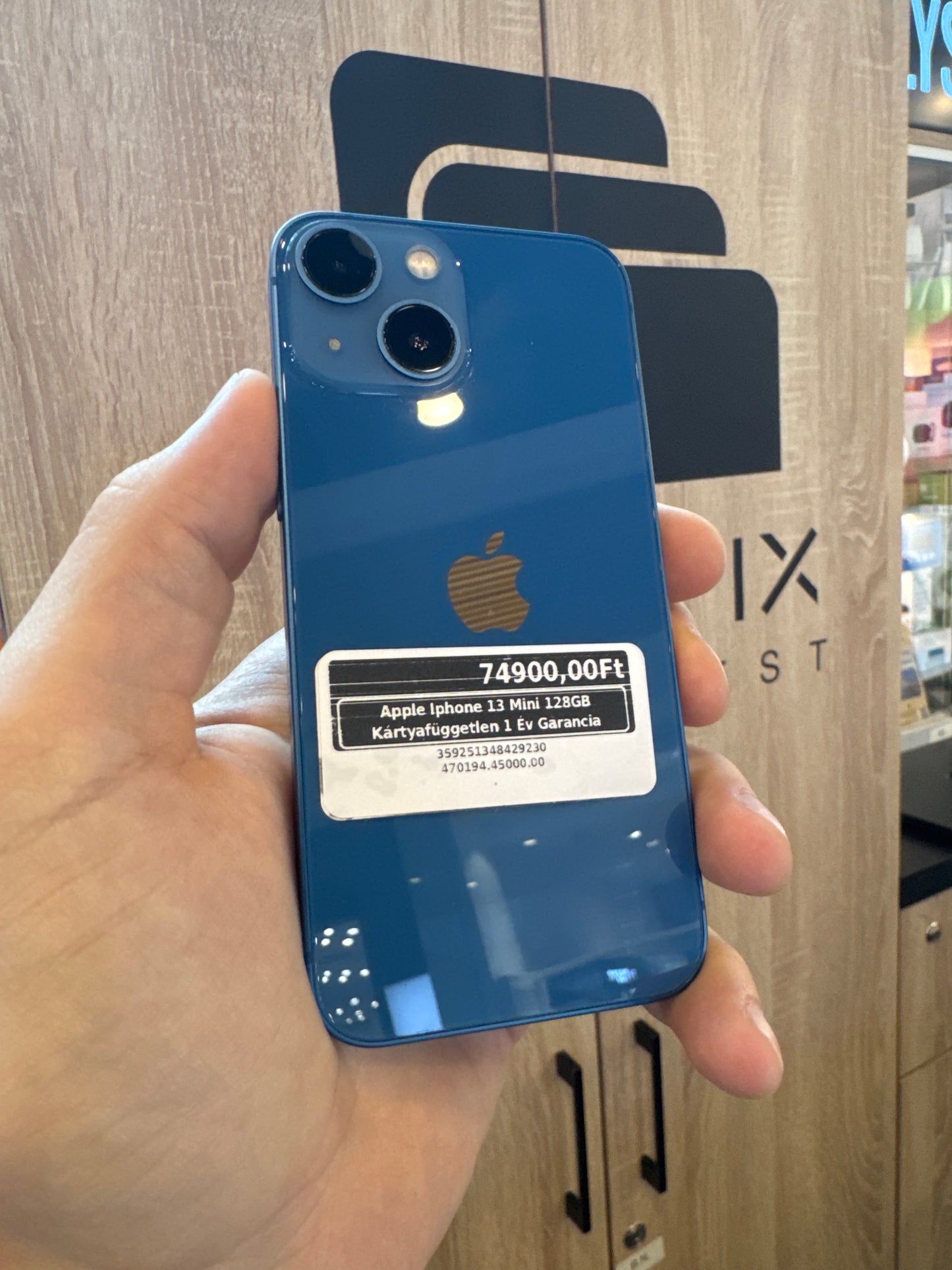 Apple Iphone 13 Mini 128GB Kártyafüggetlen 1 Év Garancia