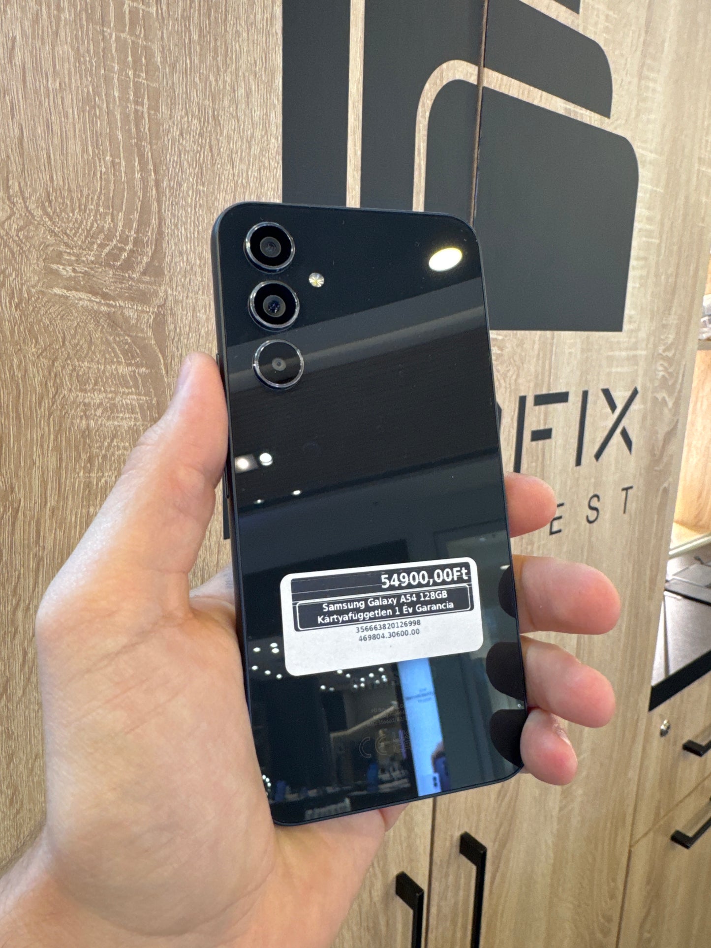 Samsung Galaxy A54 128GB Kártyafüggetlen 1 Év Garancia