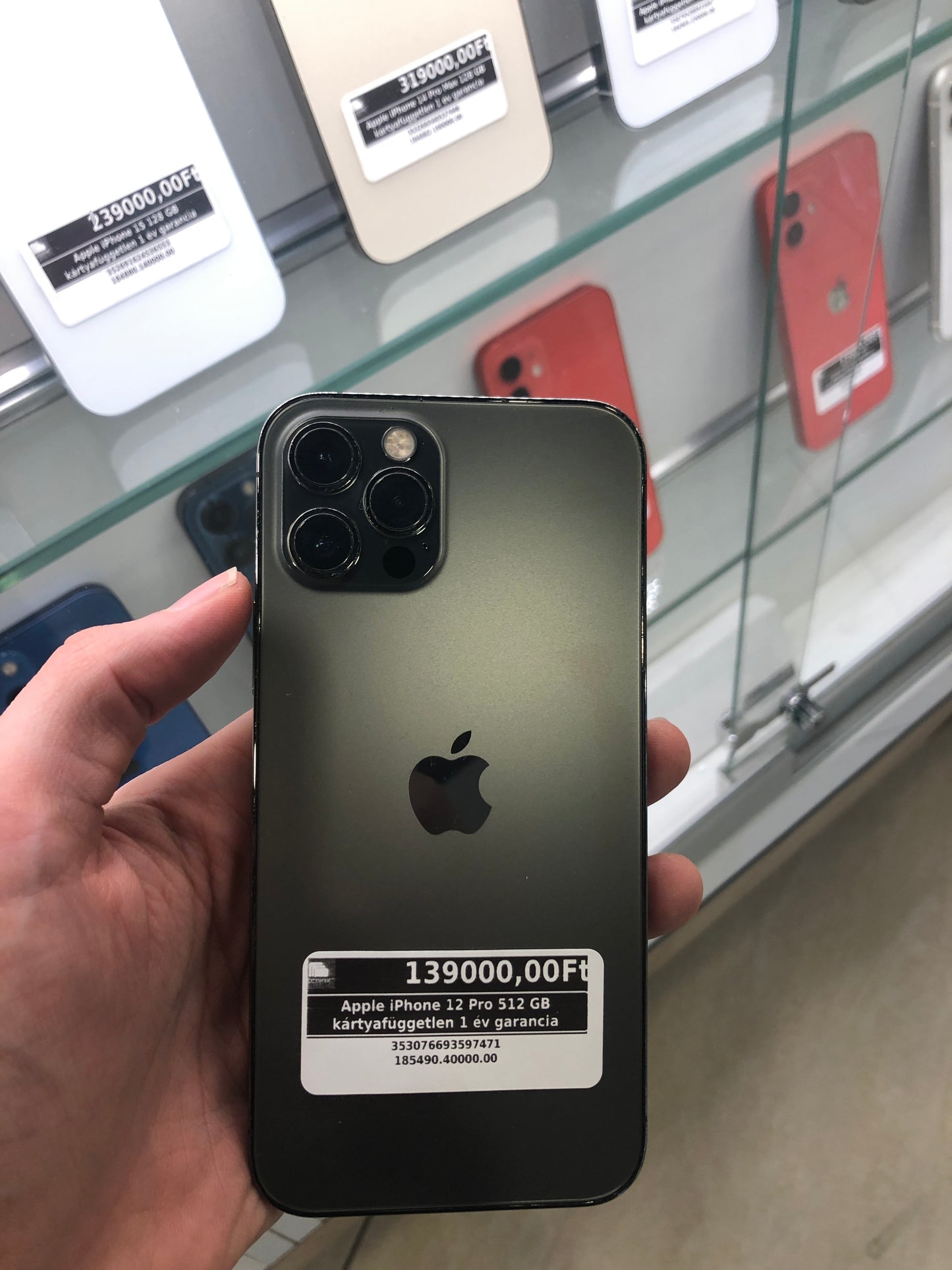 Apple iPhone 12 Pro 512 GB kártyafüggetlen 1 év garancia