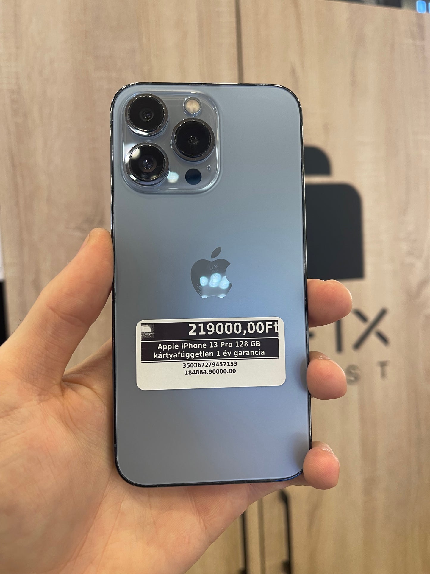 Apple iPhone 13 Pro 128 GB kártyafüggetlen 1 év garancia