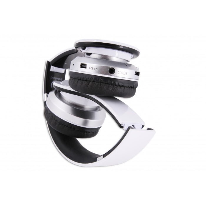 Rebeltec Bluetooth headphones Crystal white - LCDEAL