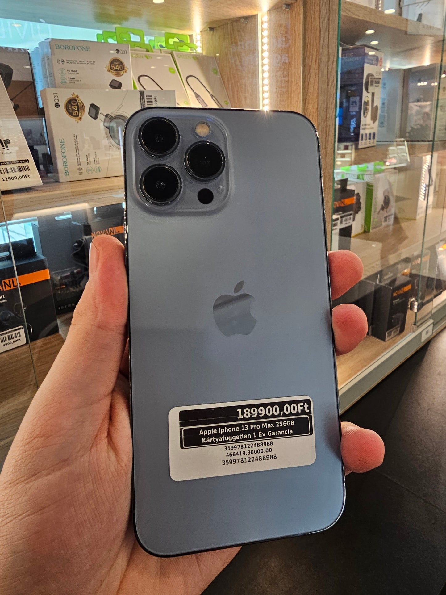 Apple Iphone 13 Pro Max 256GB Kártyafüggetlen 1 év Garancia