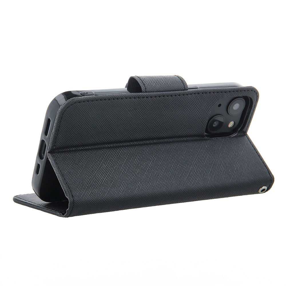 Smart Fancy case for iPhone 5 / 5S / SE black - LCDEAL