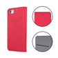 Smart Magnet case for Huawei P20 Lite red - LCDEAL