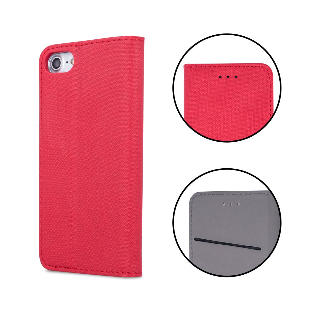Smart Magnet case for Huawei P20 Lite red - LCDEAL