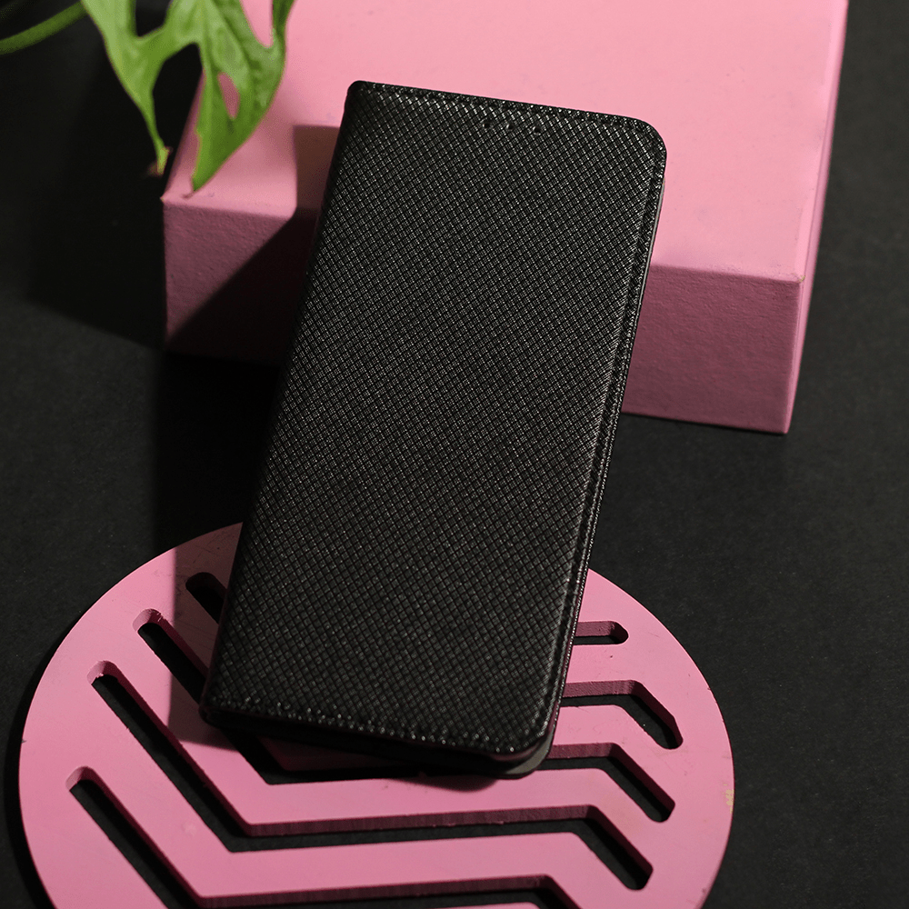 Smart Magnet case for Samsung Galaxy A7 2018 black - LCDEAL