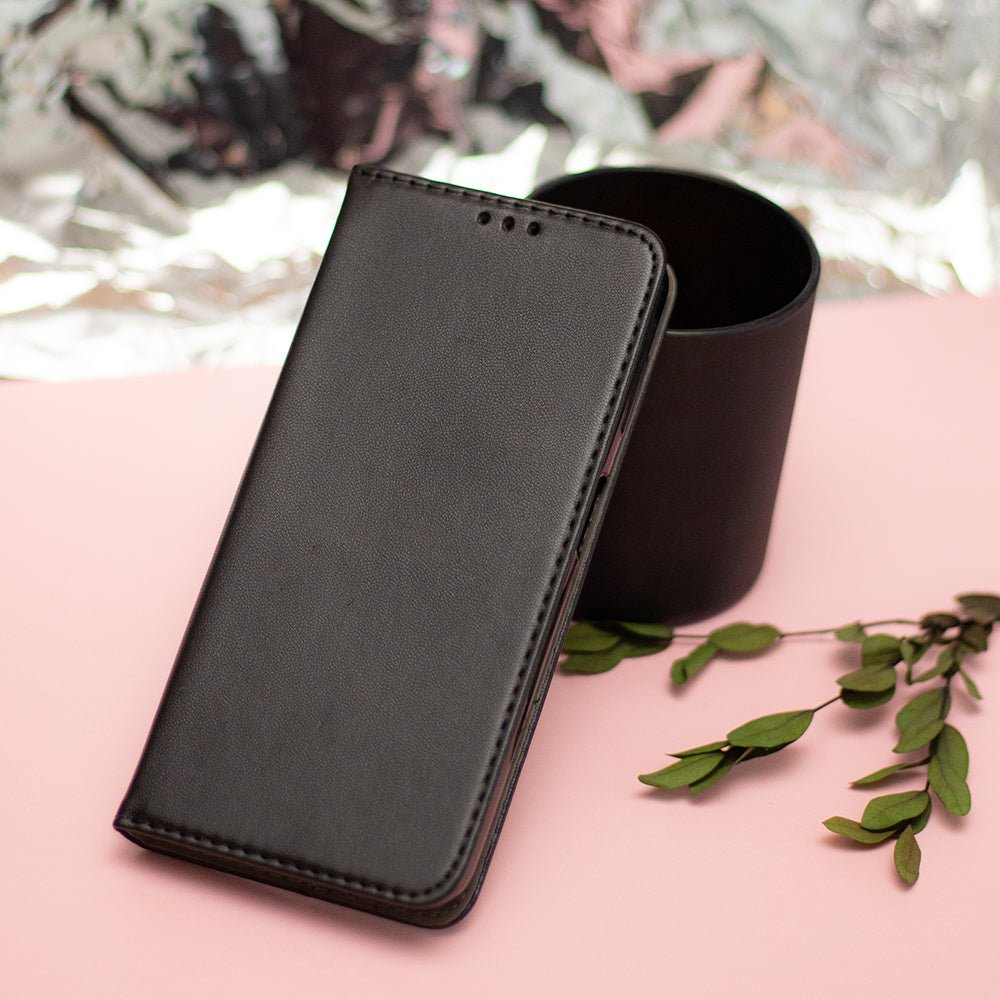 Smart Magnetic case for Samsung Galaxy A6 2018 black - LCDEAL