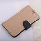 Smart Universal Fancy case 4,7 - 5,3" gold/black - LCDEAL