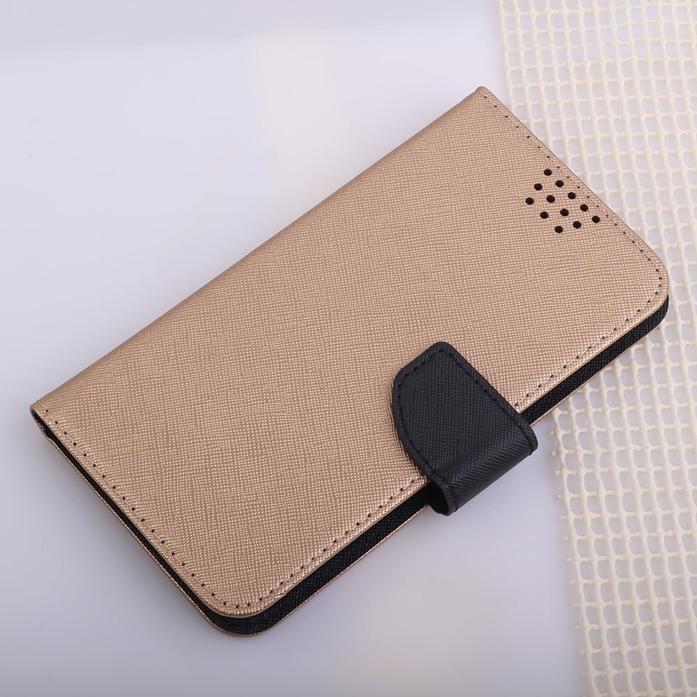 Smart Universal Fancy case 5,5 - 5,7" gold/black - LCDEAL