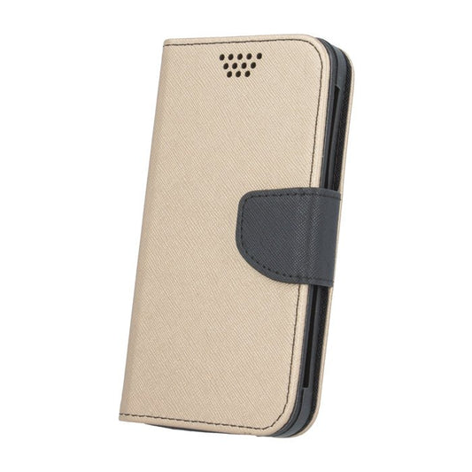 Smart Universal Fancy Silicon case 5,0" 80x145 gold - black - LCDEAL