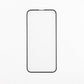Tempered glass 5D for iPhone XR / 11 black frame - LCDEAL