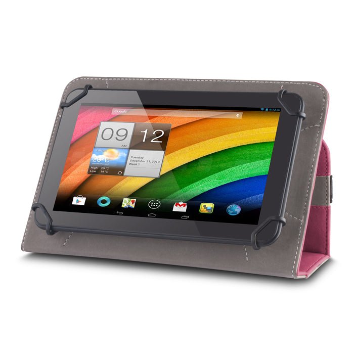 Universal case Fantasia for tablet 7 - 8`` amaranth - LCDEAL