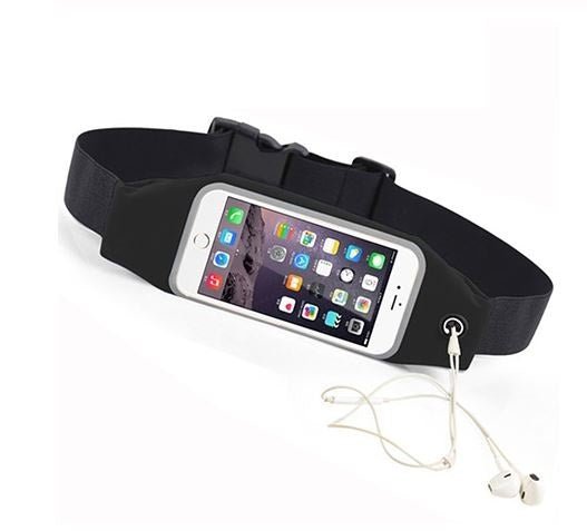 Waist case with window 6,2" black - LCDEAL